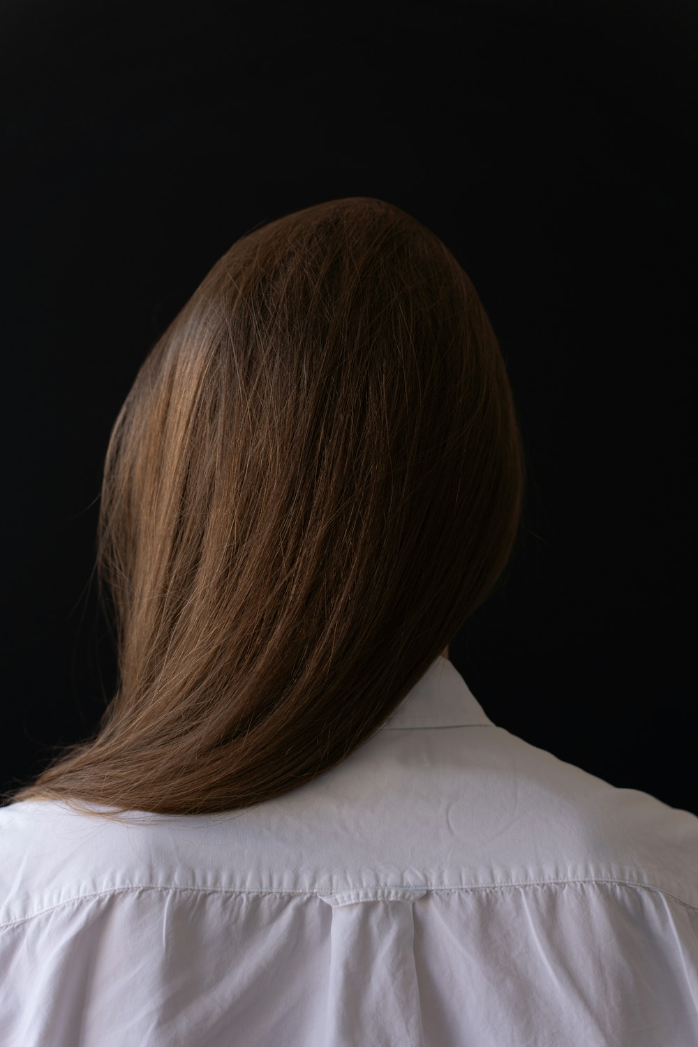Inspiration: langes glattes braunes Haar
